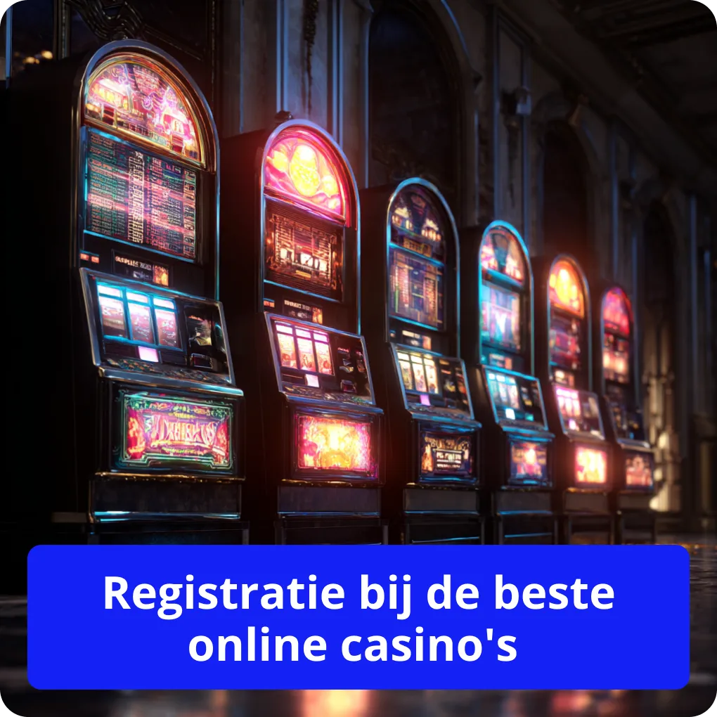 Registratie bij de beste online casino's 